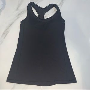 Lululemon black activewear shirt